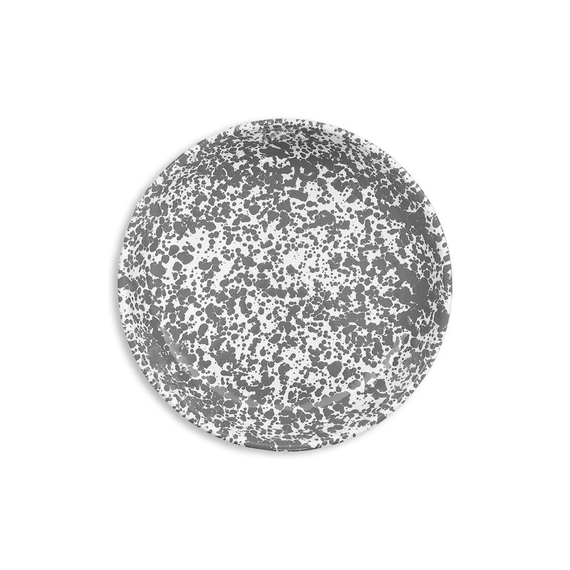 Splatter Pasta Plates, Grey, Gray