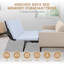 Canapé-lit pliable de remplacement en mousse à mémoire de forme avec matelas à mémoire de forme 4 po, canapé non inclus-439441955-445450541