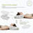 Contour Memory Foam Pillow 2-Pack Queen Size – Adjustable Ergonomic Neck Support, Cooling Gel Infused, Organic Cotton Cover-918591582