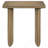 Distressed Light Brown 2-piece Coffee Table Set