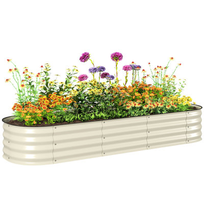 Sairah Metal Raised Garden Bed