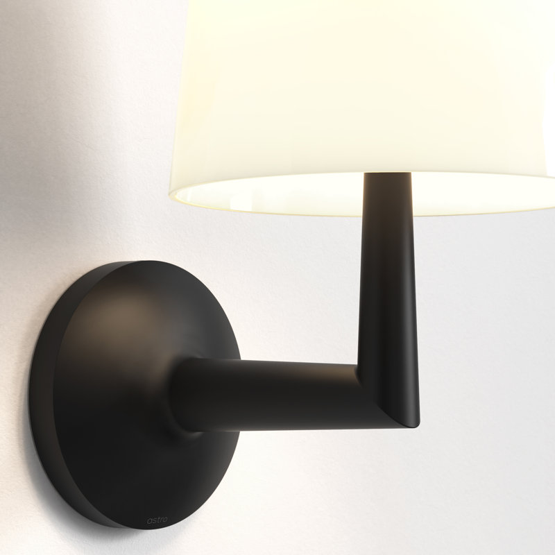 Ella 2 - Light Armed Sconce, Matt Black