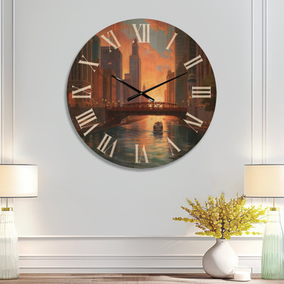 Horloge murale Chicago