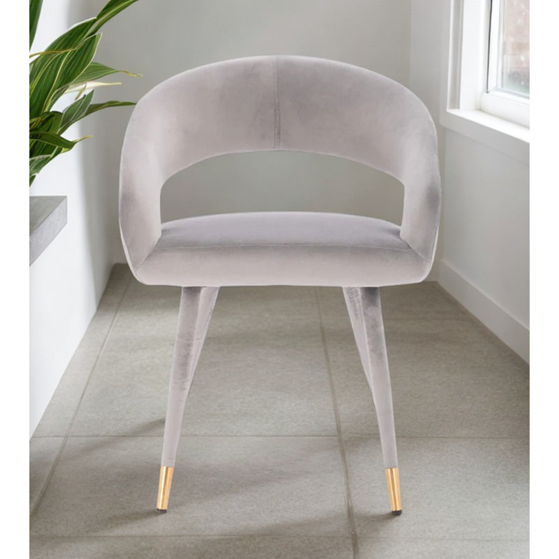 Chaise Venessa, Gris foncé