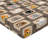 Ambesonne Cat Fitted Sheet 2-Pack Patchwork Style Silly Faces Multicolor-106771656