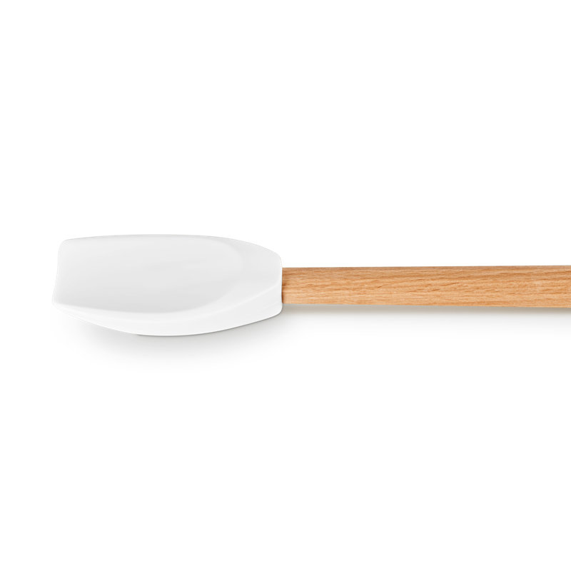 Le Creuset Signature Silicone Spatula Spoon, Marseille, White