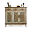 Banc de rangement pour chaussures en bois massif