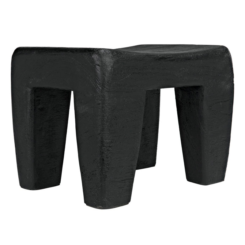 Sumo Accent Stool, Black