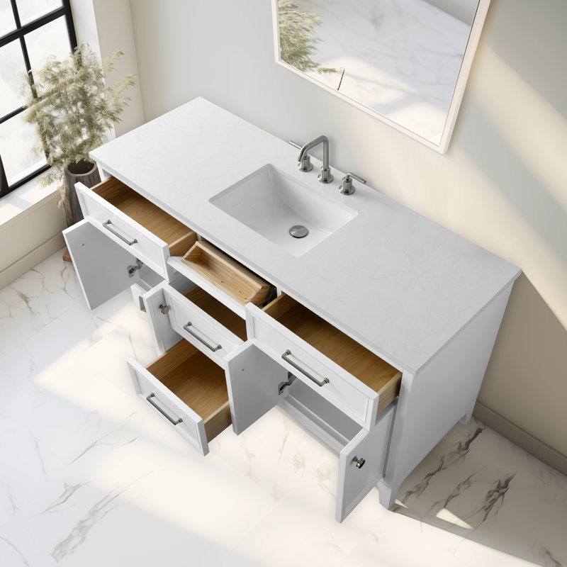 Ensemble de meuble-lavabo simple 60 po Tiosha