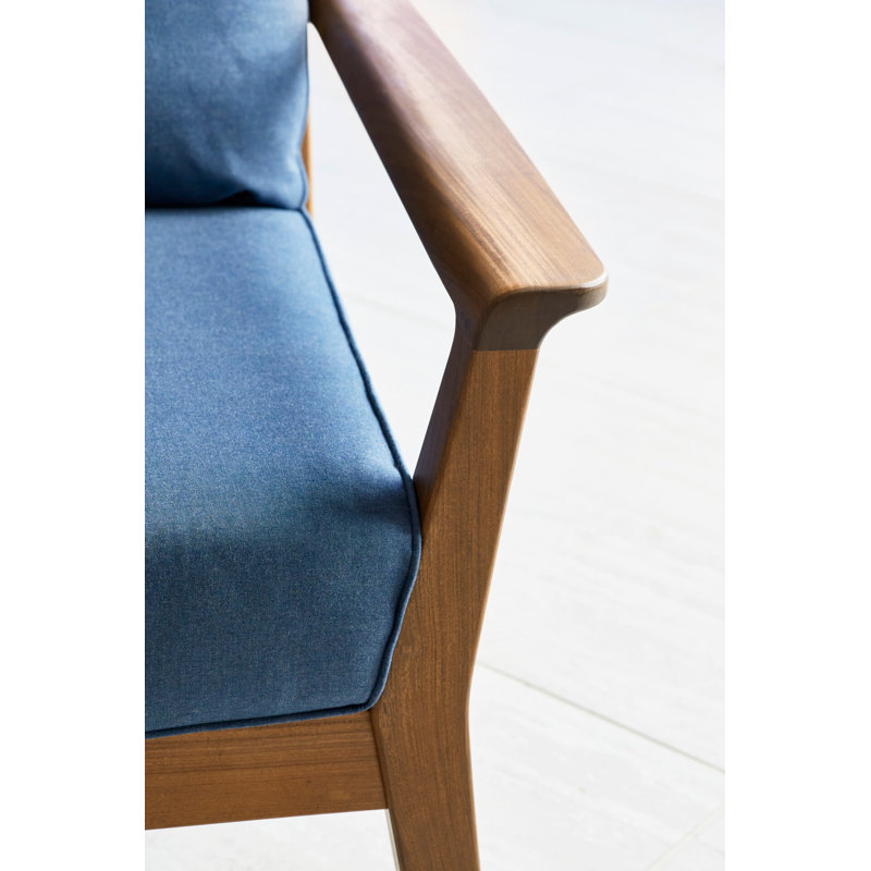 Sky Outdoor 3 - Seat Patio Sofa, Spectrum Indigo