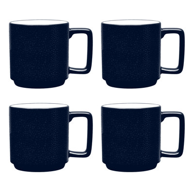 Noritake Colortex Stone Stax Mugs, 16 Oz -  G015-284D