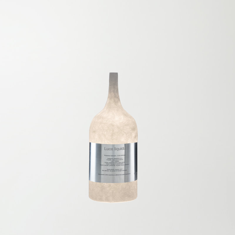 Luna Resin Novelty Lamp, White