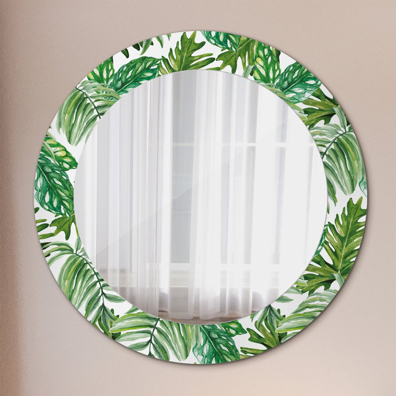 Huldar Glass Flat Wall Mirror