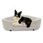 Canapé pour chien surdimensionné ovale semi-fermé surdimensionné-110496764