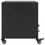 Ameara 36cm W Steel Bedside Table-1826630096
