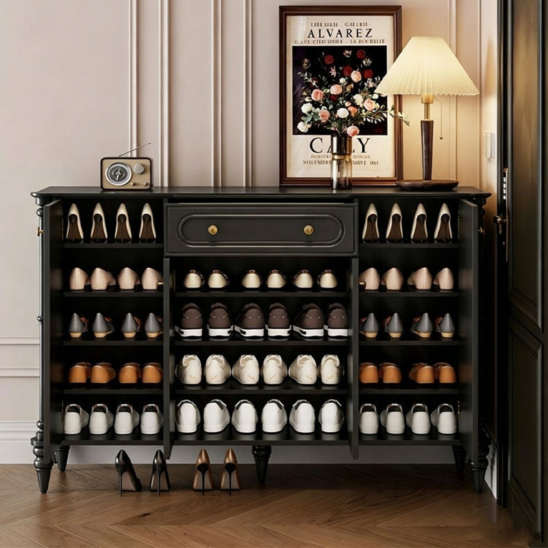 Armoire à chaussures 47,24 po, H 38,58 po x l 47,24 po x P 14,96 po
