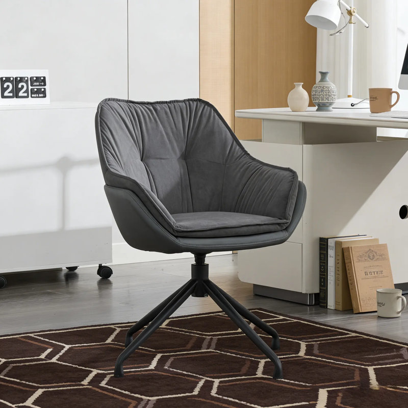 Foam Padding Office Chair, Grey