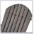 Foldable Acacia Wood Adirondack Chair – Traditional Slats, Wide Armrests, Rustic Outdoor Design, Easy Storage-120788754