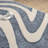 Abani Huertas WAV100A Blue Geometric Wavy Area Rug-389544604