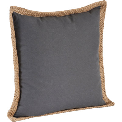 Camelia Cotton Reversible Throw Pillow