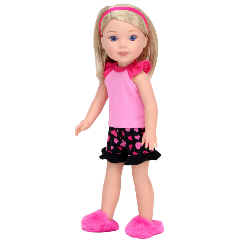Sophia's 14.5" Doll 4 pc. Summer Pyjamas