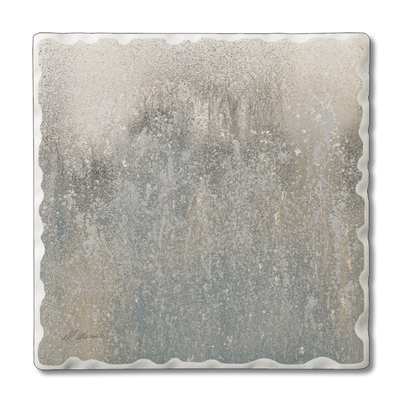 Sous-verre simple à carreaux Soaring Dawn Créez votre propre ensemble