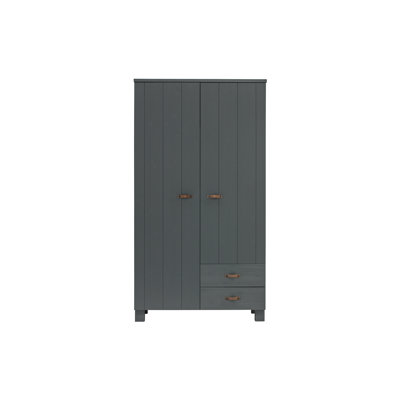 Sarcoxie 2 Door Wardrobe