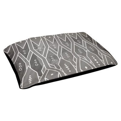 Coussin de lit pour chien à motif treillis Byrge