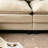 Coffee Color  3-Seat Combo Sofa With Storage Ottoman For Living Room Apartment Bedroom And Compact Room, Upholstered Sectional Couch, L Shaped Bench With A Footrestco-1507760017
