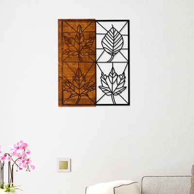 Décoration murale en bois