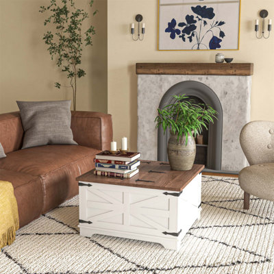 Table basse simple Caelah, bois