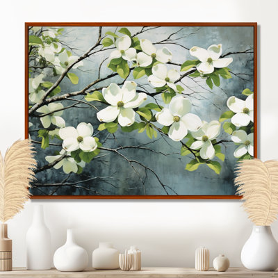 Dogwood Demeanor - Dogwood Framed Prints