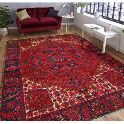 Khylar Heriz Bink Red Rug