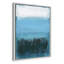 «Coastal Nightfall - Floater Frame», reproduction d'art sur toile-46818233-46818230