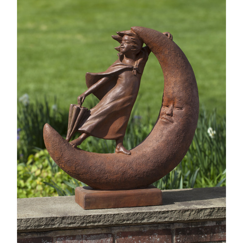 Une fois sur une statue lune, Mousse anglaise