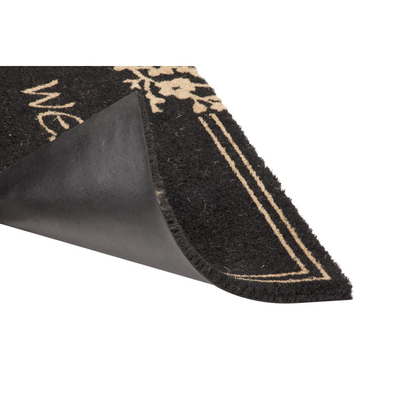 Aprilia Non-Slip Floral Outdoor Doormat