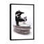 Penguin In A Wooden Bathtub by Jauffrey Philippe - Gallery-Wrapped Canvas Giclée on Canvas-1726691699-1714635989