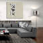  «A Very Pastel Modern Dog 1» par Cartissi, art mural en verre acrylique, 36 po x 36 po-506595722