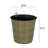 13.4" Self-Watering Wicker Decor Planter