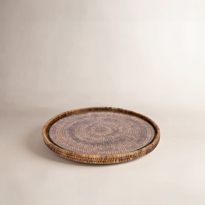 Wicker Decorative Tray