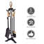 Orion Iron Fireplace Tool Set