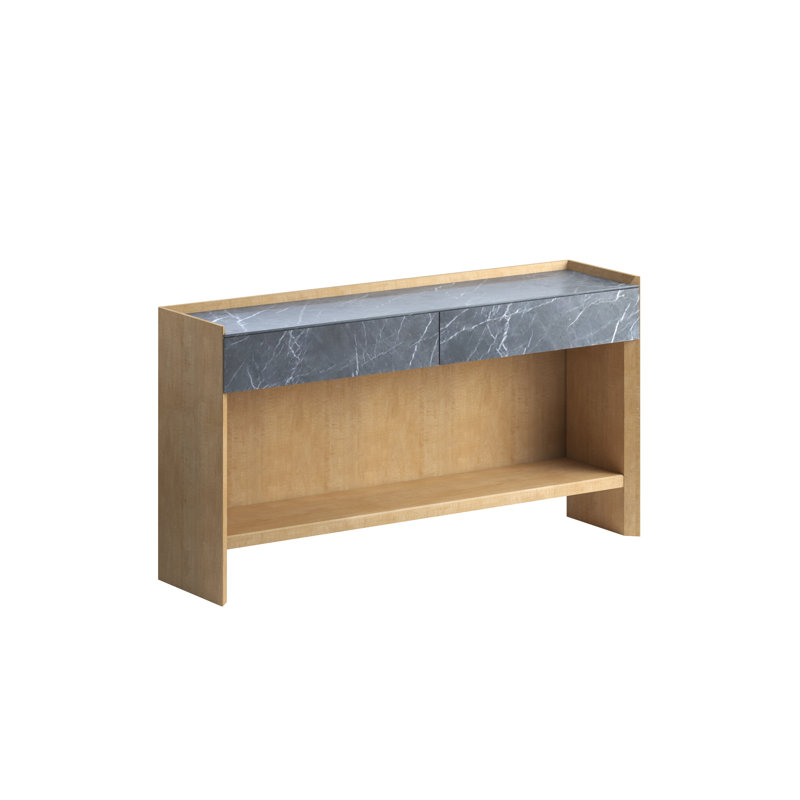 Loft 60'' Marble Top Console Table