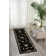 Serenade Oriental Area Rug in Black/Beige