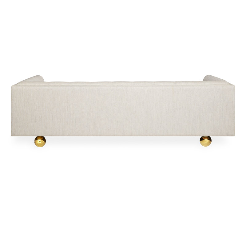 Claridge Upholstered 90'' Sofa, Belfast Stone