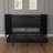 Full Size Bed Frame With USB Charging Station Storage Headboard And LED Light Heavy Duty Design-279407545