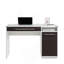 Bureau d'ordinateur, finition grise