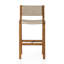 Delano Outdoor Teak Bar Stool-818985602-818985609-818985610