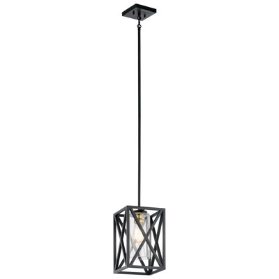 Luminaire suspendu carré / rectangulaire à 1 lumière Brendetta