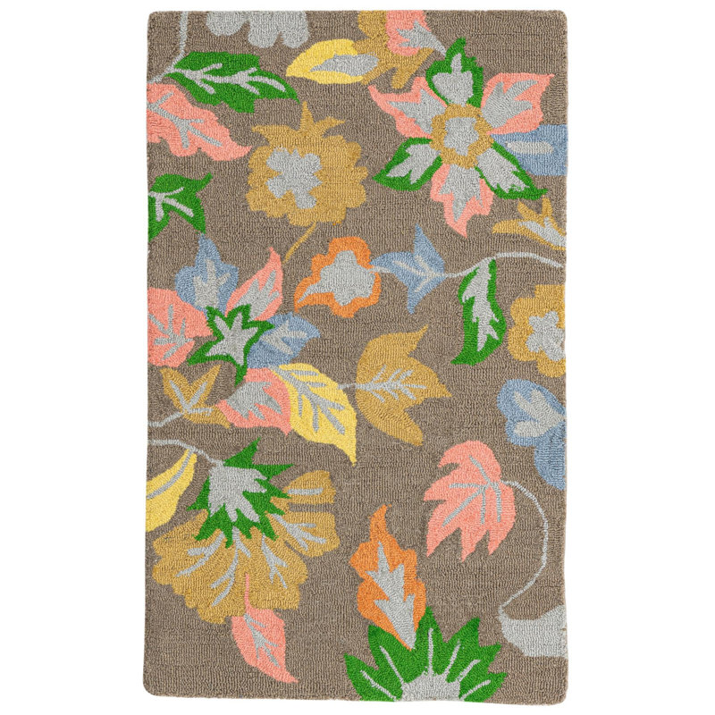 Tapis beige foncé Noell