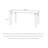Minimalist solid wood dining table-110603709